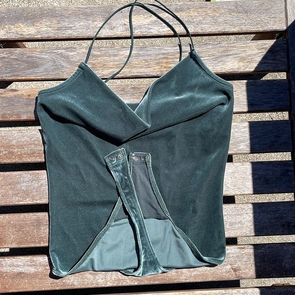 Abercrombie & Fitch - Velvet Body Suit - Size Small - Picture 2 of 4